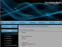 Tablet Screenshot of neurobiofeedback.pl
